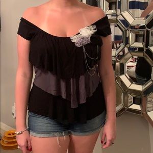 Black grey flattering fun sexy Bongo Large